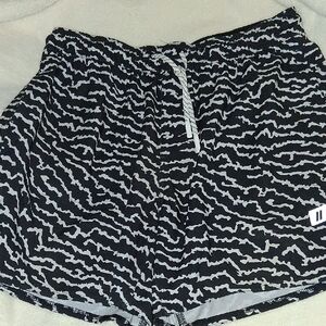 Legends Short Stylish Black and White Women's Shorts